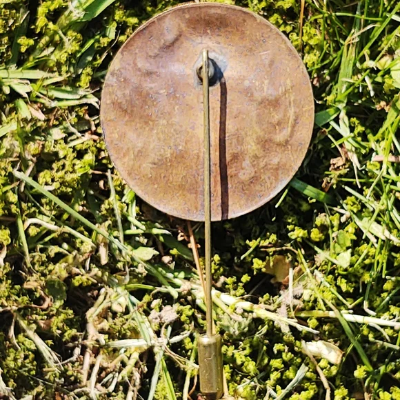 Antique Oversized Art Nouveau Hat/Stick Pin - Picture 6 of 7